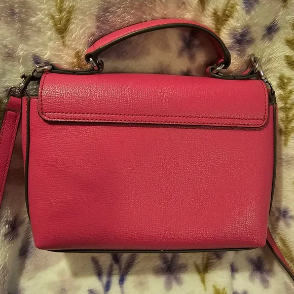 Women's Karl Lagerfeld & Choupette Pink Crossbody Bag - EUC - Picture 3 of 8